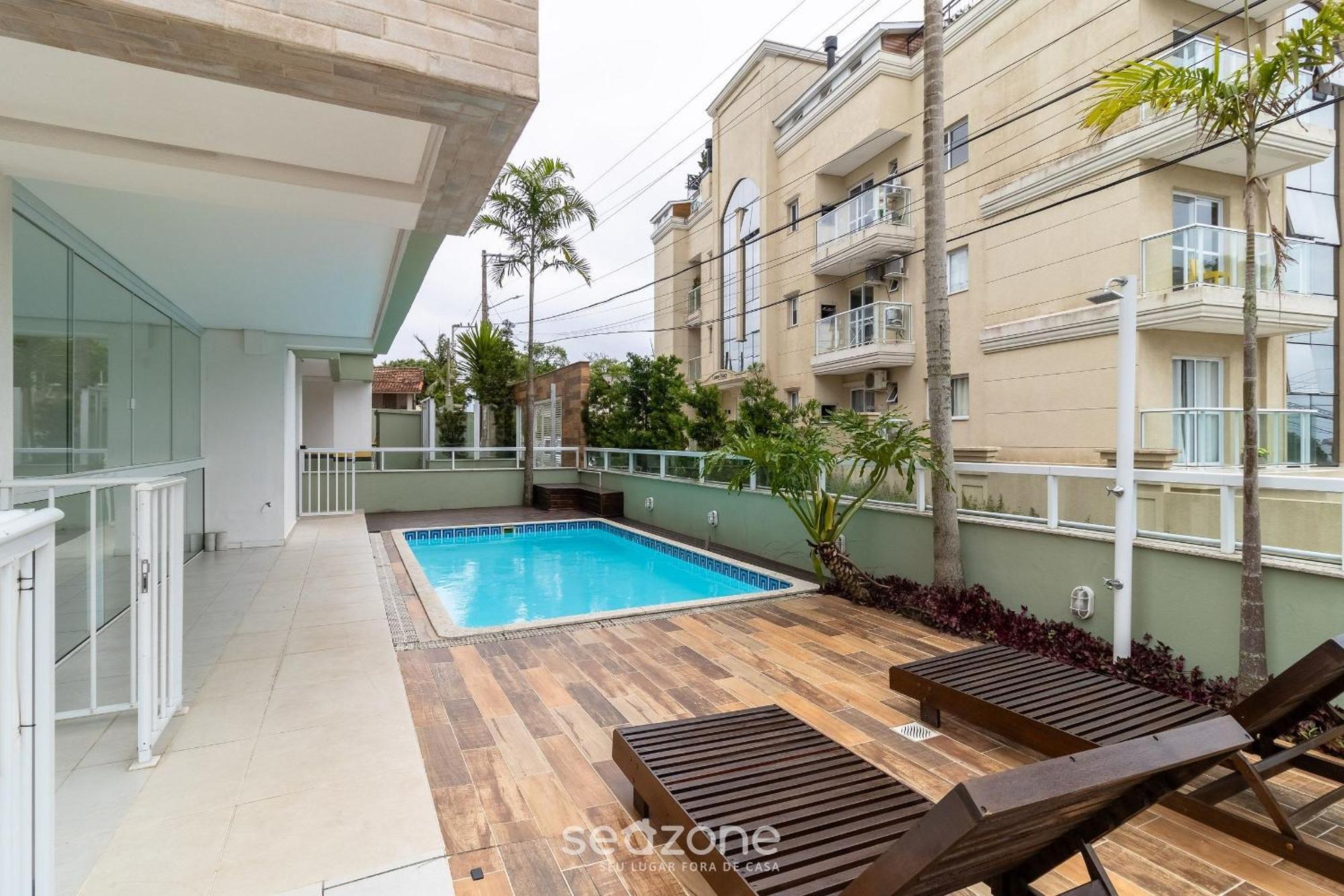 Apto C/Sacada E Churrasq A 150M Da Praia Sdp0206 Florianópolis Exteriör bild