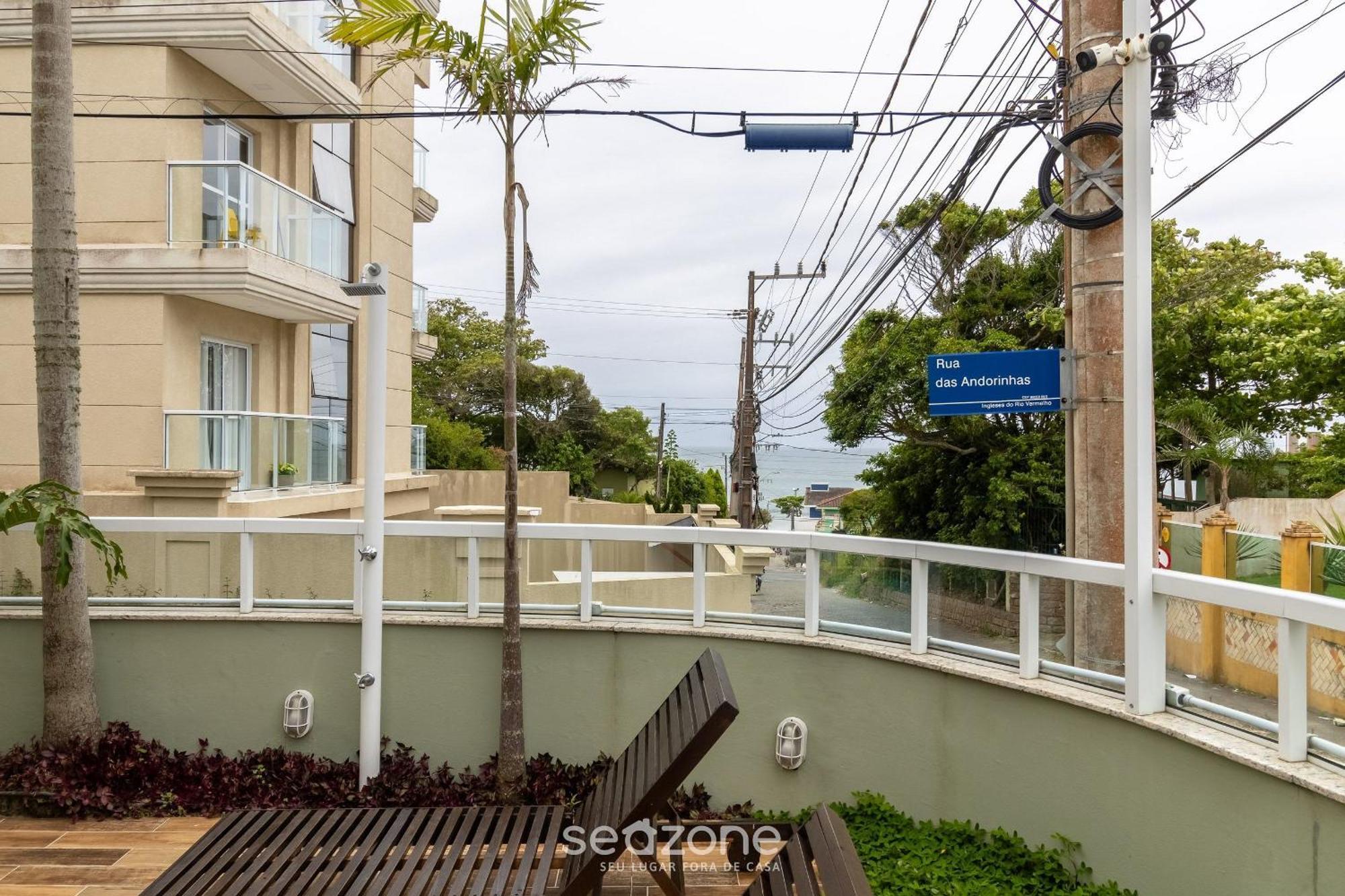 Apto C/Sacada E Churrasq A 150M Da Praia Sdp0206 Florianópolis Exteriör bild